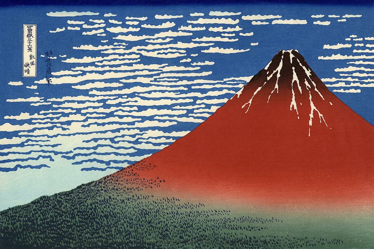 Red Fuji — South Wind, Clear Morning